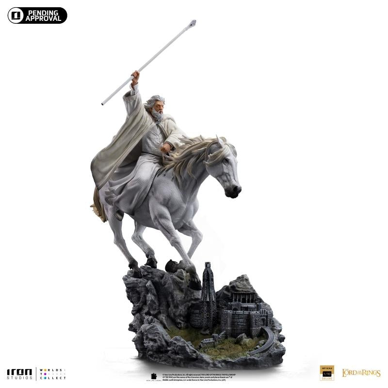 Iron Studios The Lord of the Rings Gandalf the White on Shadowfax (2024 Event Exclusive) Art Scale 1/10 Statue
