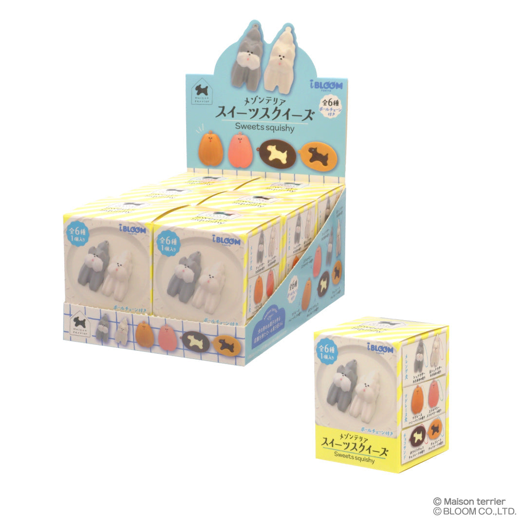 iBloom Squishy Maison Terrier Sweets Squishy Blind Box Kawaii Soft Scented Slow Rising Stress Relief