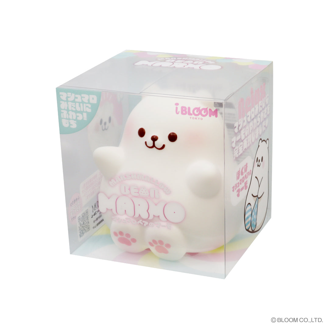 iBloom Squishy Marmo the Marshmallow Bear Kawaii Soft Scented Slow Rising Stress Relief