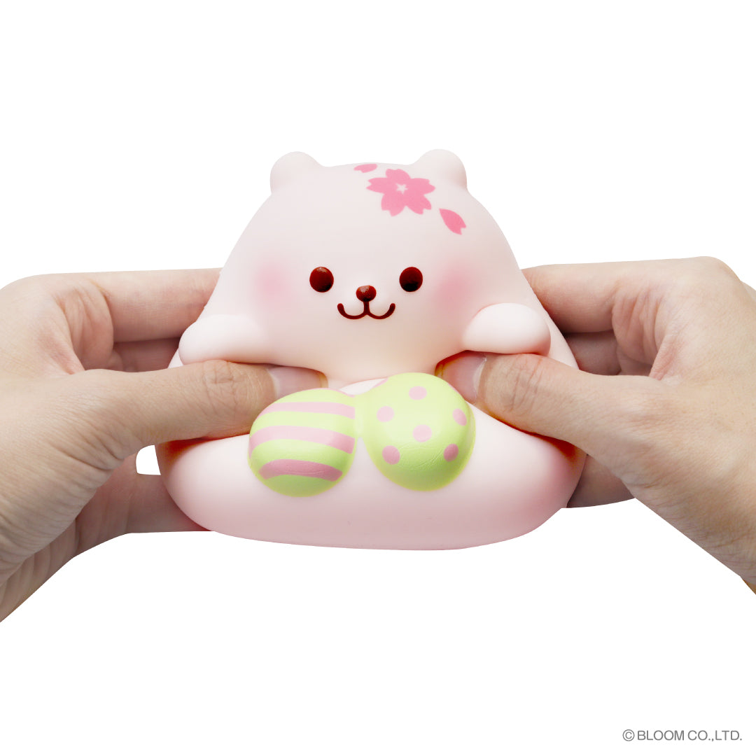 iBloom Squishy Marmo the Marshmallow Bear Kawaii Soft Scented Slow Rising Stress Relief