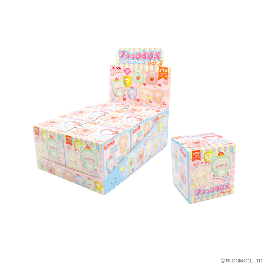 iBloom Squishy Mashlo Box iBLOOM Characters Vol.3 Blind Box Kawaii Soft Scented Slow Rising Stress Relief