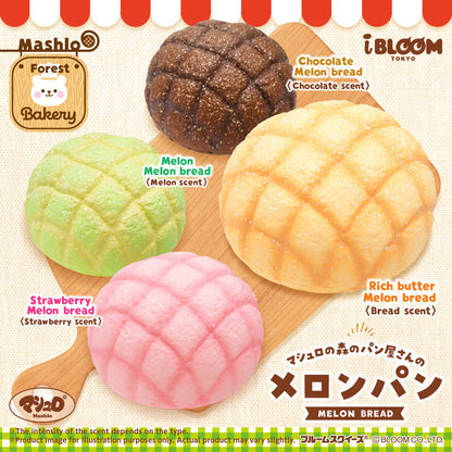 iBloom Squishy Melon Bread Kawaii Soft Scented Slow Rising Stress Relief