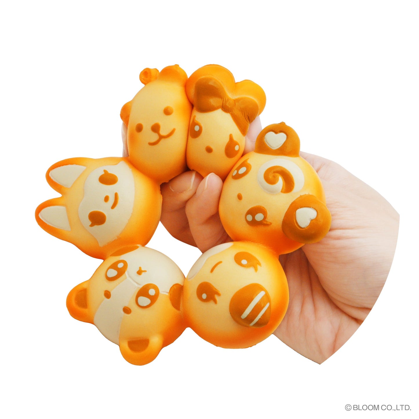 iBloom Squishy Mocchiri Ring Bread Mini Kawaii Soft Scented Slow Rising Stress Relief
