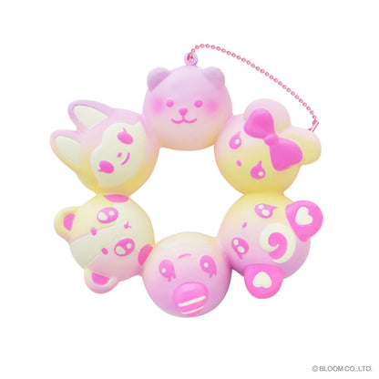 iBloom Squishy Mocchiri Ring Bread Mini Kawaii Soft Scented Slow Rising Stress Relief