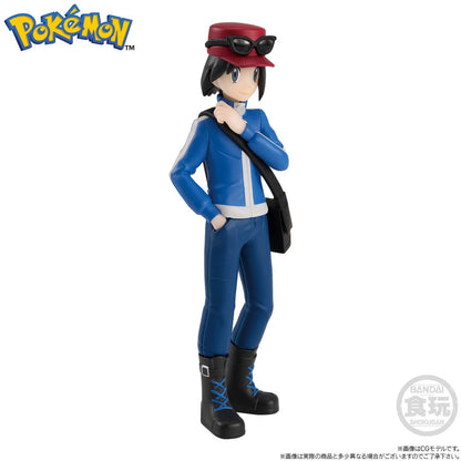 Pokémon Calem Chesnaught Delphox Kalos Region Scale World 1/20 Figure Set