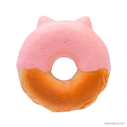 iBloom Squishy Old-Fashioned Donut Cat Kawaii Soft Scented Slow Rising Stress Relief