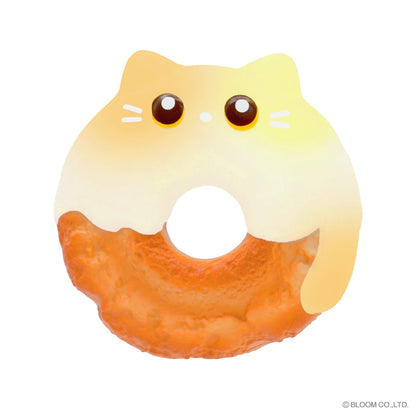 iBloom Squishy Old-Fashioned Donut Cat Kawaii Soft Scented Slow Rising Stress Relief