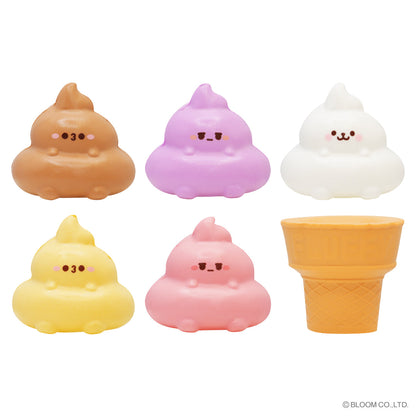 iBloom Squishy ★Capsule Toys★ POO CACA BOO Mini 2 Kawaii Soft Scented Slow Rising Stress Relief