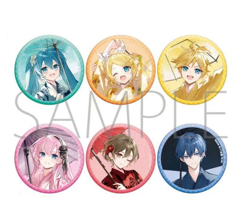 Piapro Characters Hatsune Miku Series Chara Badge Collection Anime Merch