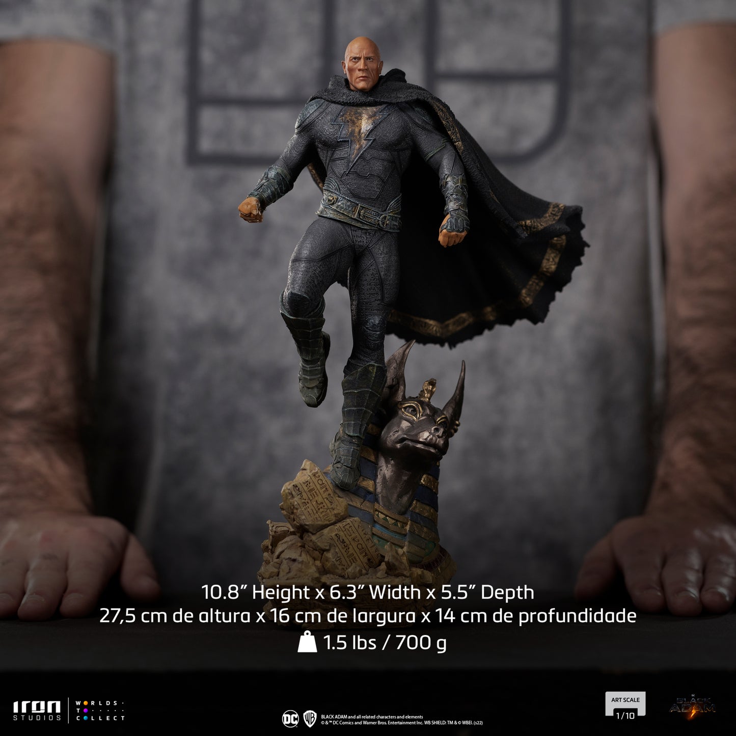 Iron Studios DC Comics Black Adam Art Scale 1/10 Statue