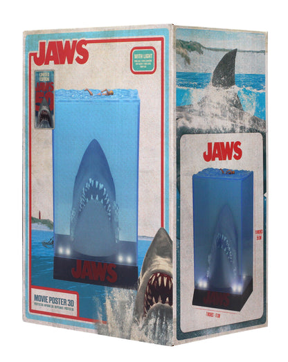 SD Toys Jaws 50th Anniversary Movie 3D Poster Statue