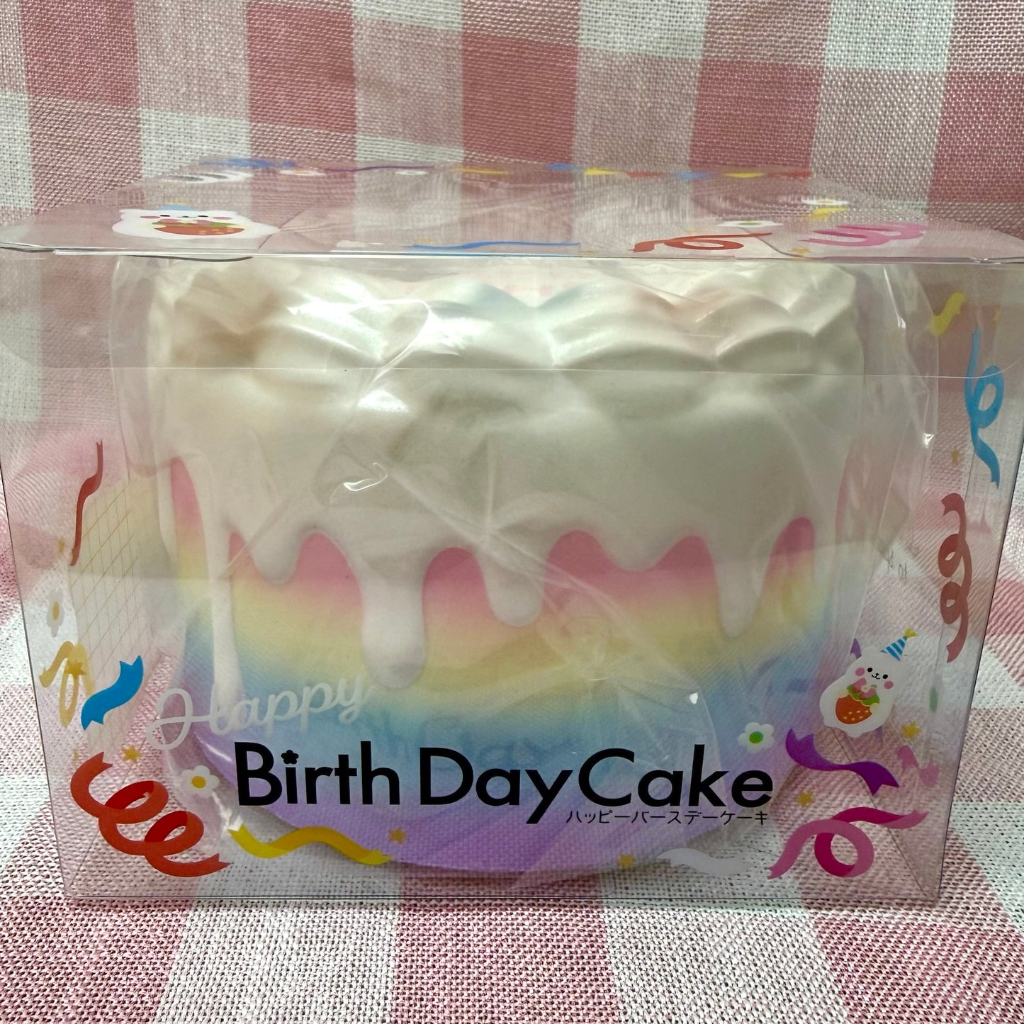 iBloom Squishy Happy Birthday Cake Kawaii Soft Scented Slow Rising Stress Relief