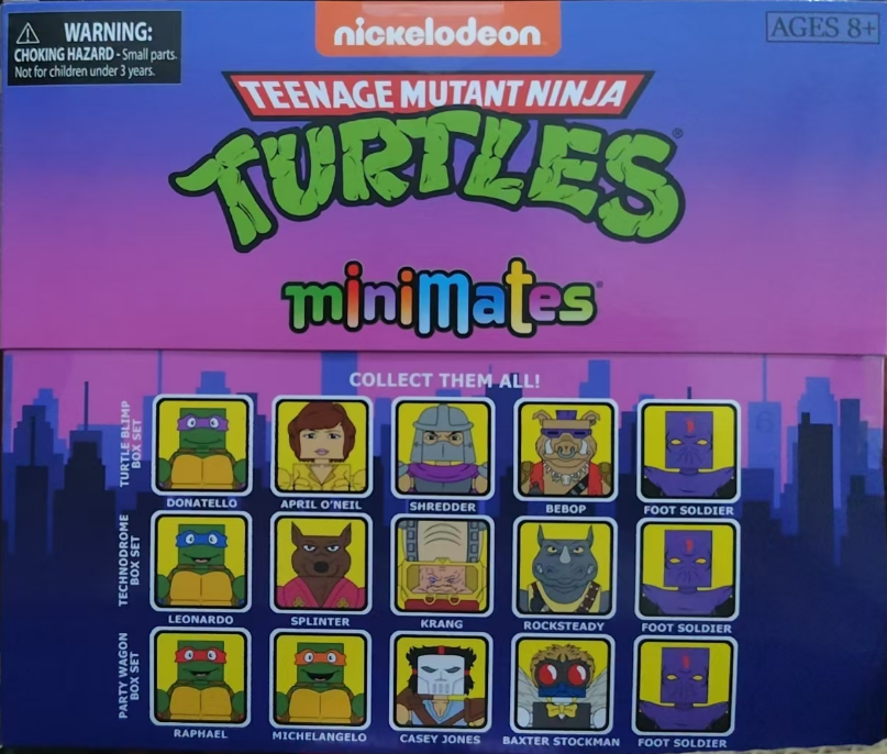 Diamond Select Toys Teenage Mutant Ninja Turtles Technodrome DLX Minimates Box Set Action Figures