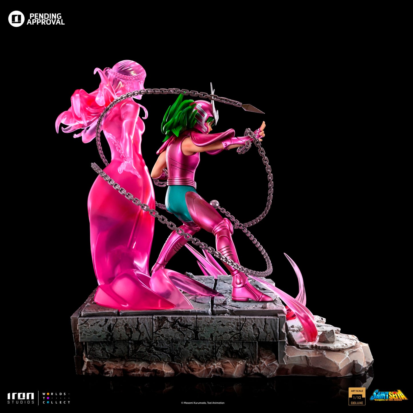 Iron Studios Saint Seiya Andromeda Shun Deluxe Art Scale 1/10 Statue
