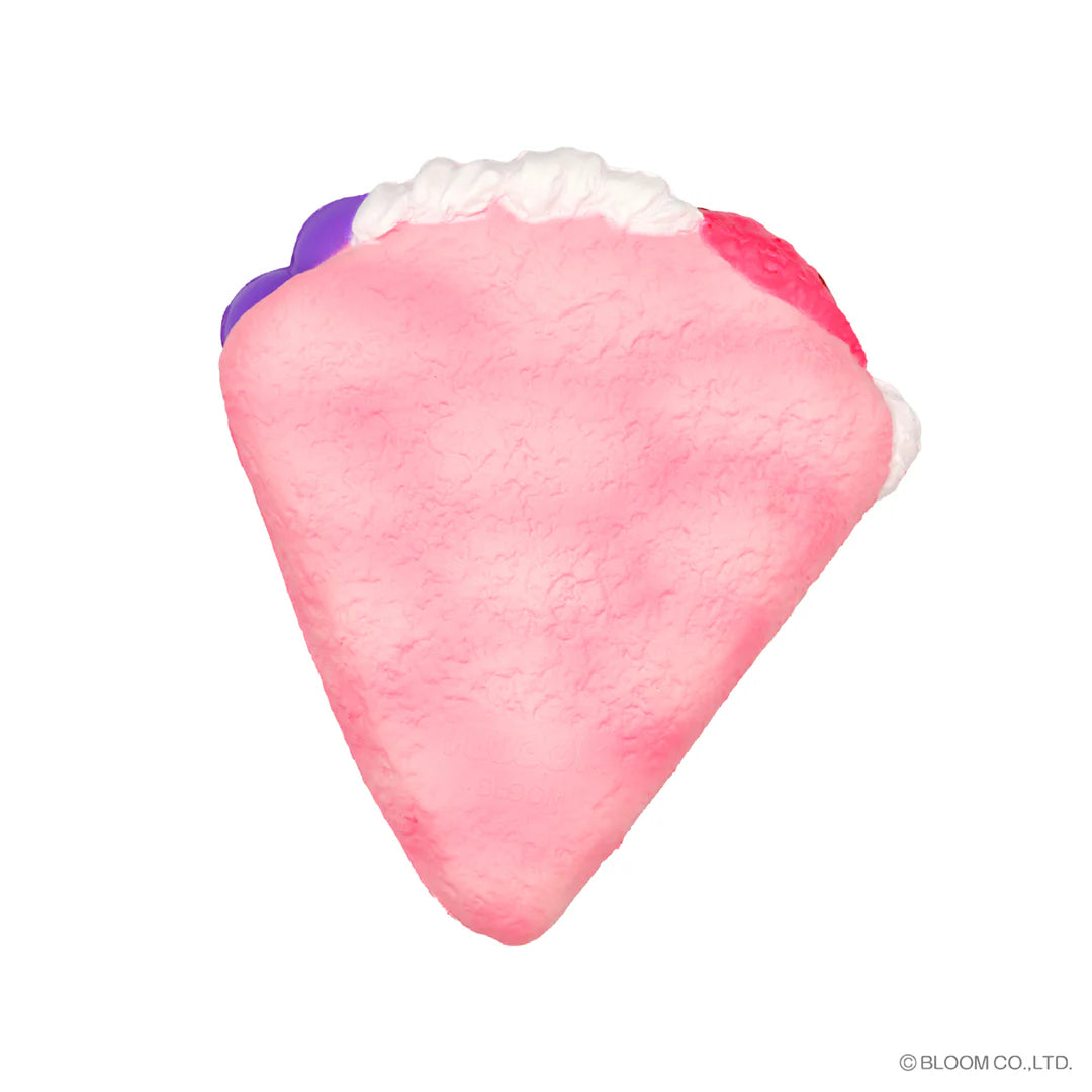 iBloom Squishy Marshmallow Bear's Strawberry Crepe Double Berry Cream Ice Crepe Strawberry Scent Kawaii Soft Scented Slow Rising Stress Relief