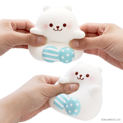 iBloom Squishy Marshmallow Bear Marmo Kawaii Soft Scented Slow Rising Stress Relief