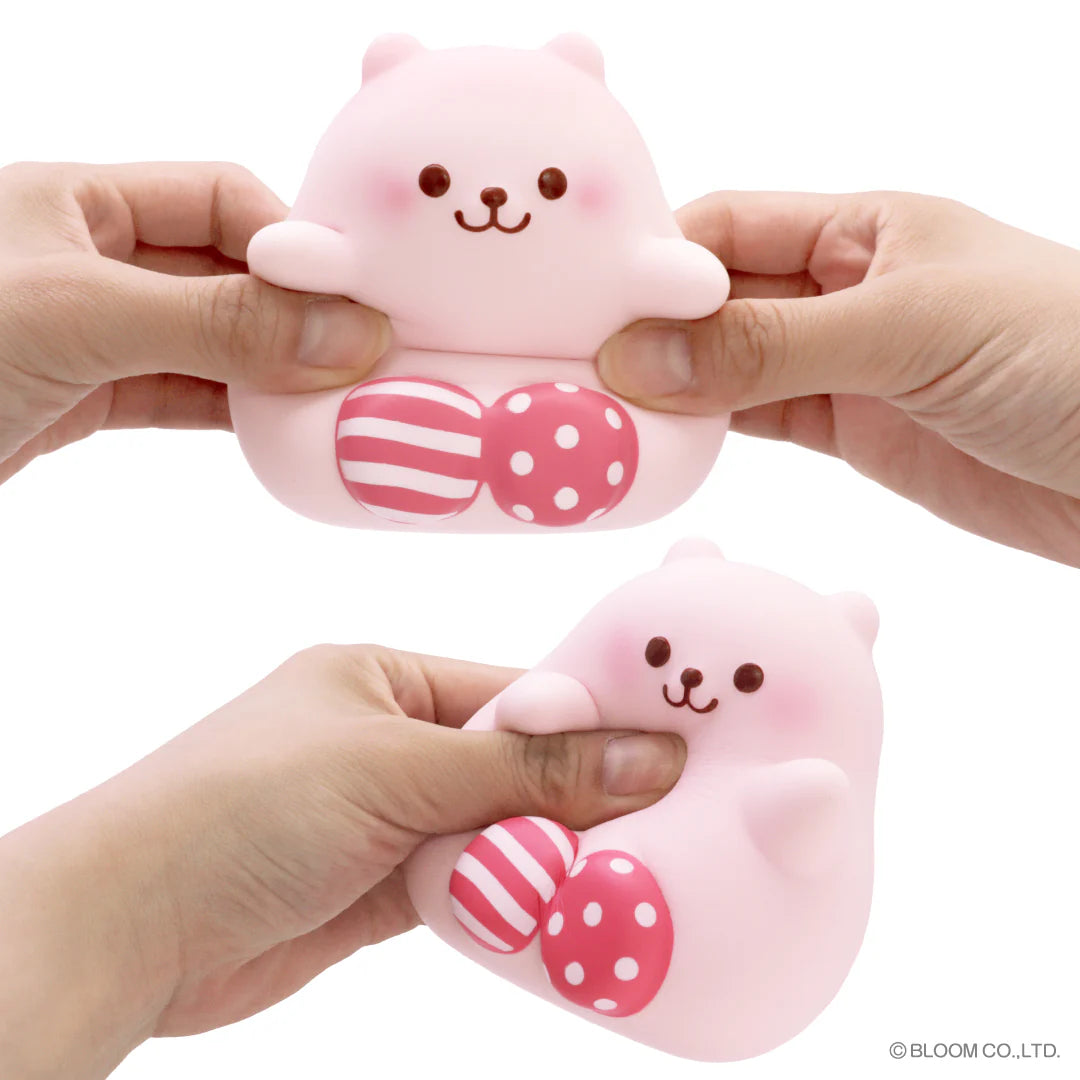 iBloom Squishy Marshmallow Bear Marmo Kawaii Soft Scented Slow Rising Stress Relief