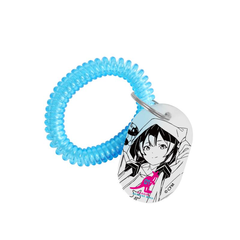 Hatsune Miku x Kangol Collab Art by popman3580 New Illustration Vol.2 Locker Key Style Acrylic Keychain Anime Merch