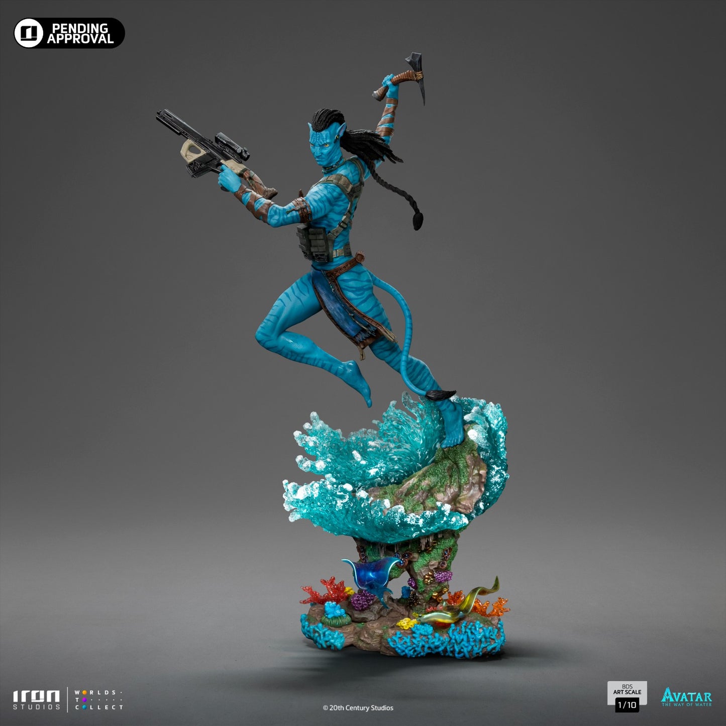 Iron Studios Avatar: The Way of Water Jake Sully Art Scale 1/10 Statue