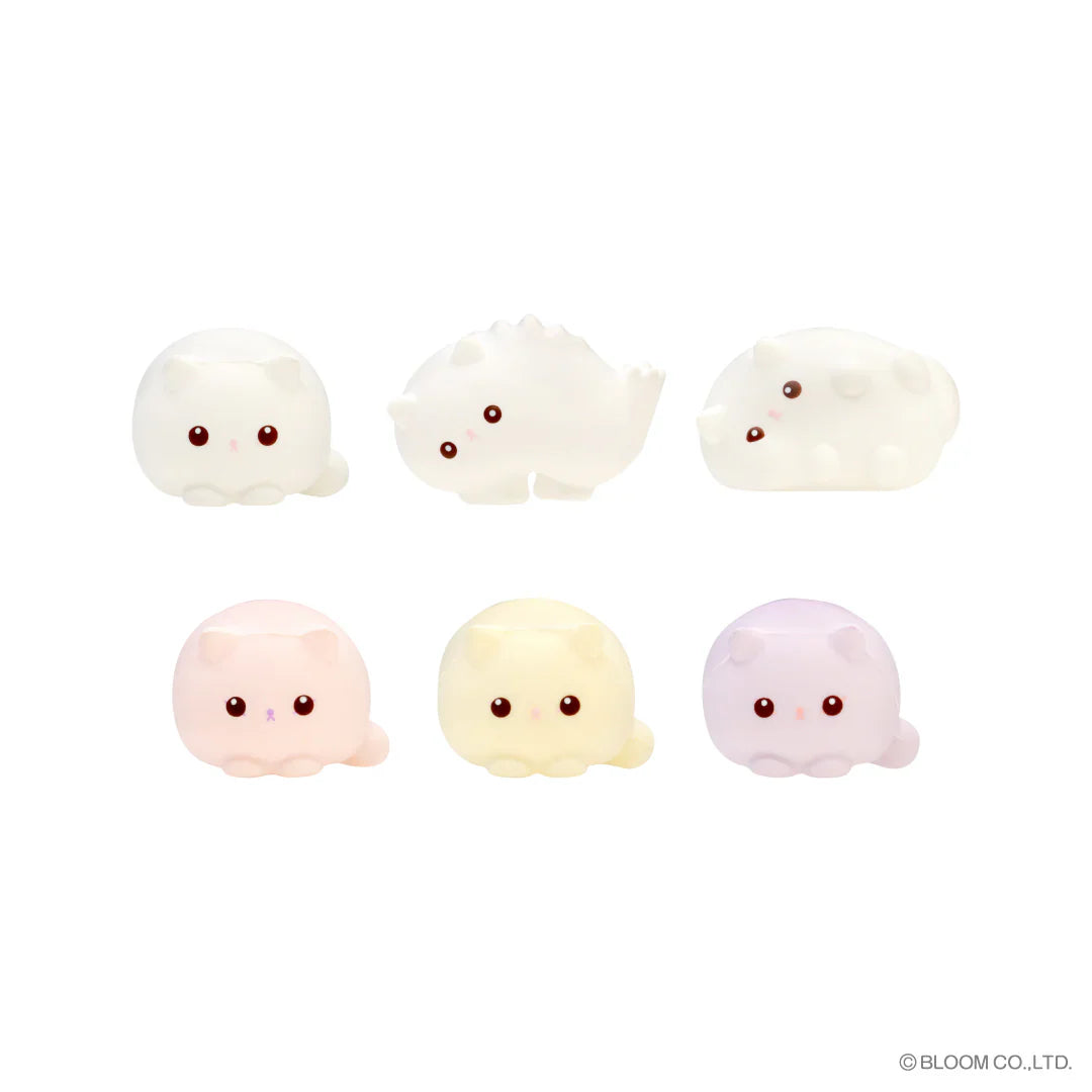 iBloom Squishy Marshmallow Cat Egg Blind Box Kawaii Soft Scented Slow Rising Stress Relief