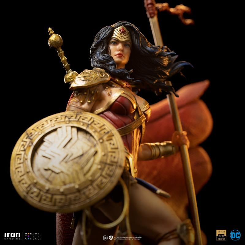 Iron Studios DC Wonder Woman Unleashed BDS Art Scale 1/10 Statue