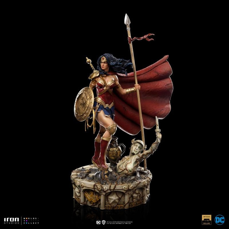 Iron Studios DC Wonder Woman Unleashed BDS Art Scale 1/10 Statue