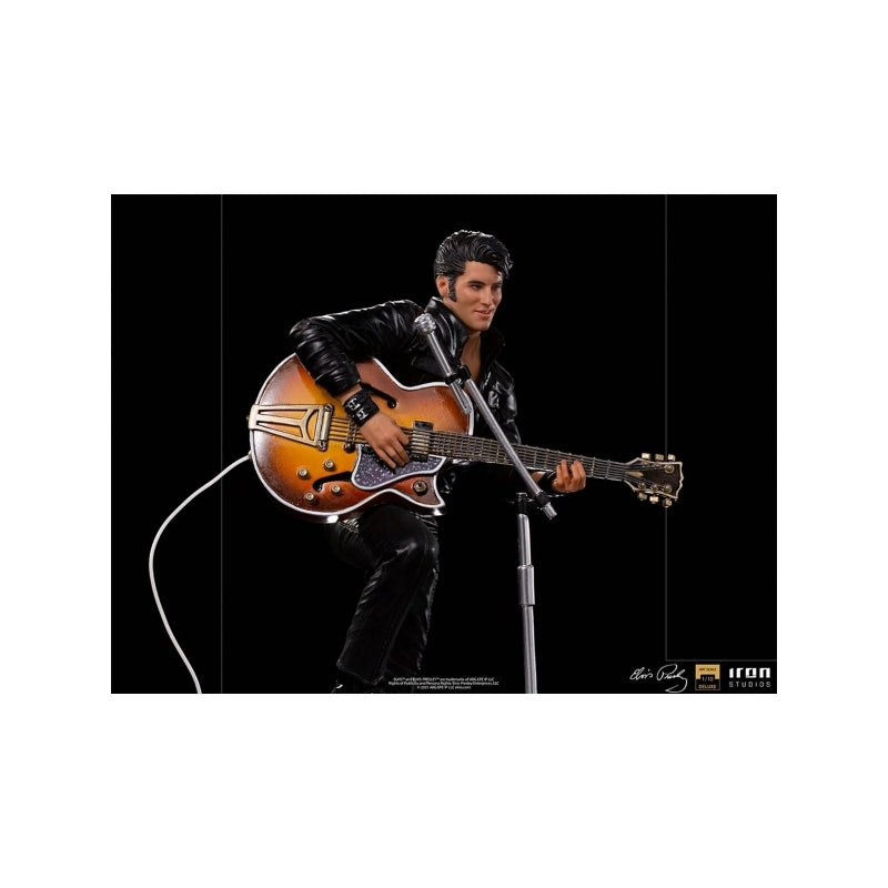 Iron Studios Elvis Presley Comeback Deluxe Art Scale 1/10 Statue