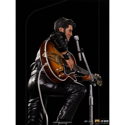 Iron Studios Elvis Presley Comeback Deluxe Art Scale 1/10 Statue