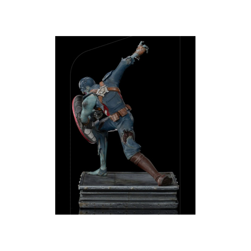 Iron Studios Marvel What If…? Captain America Zombie Art Scale 1/10 Statue