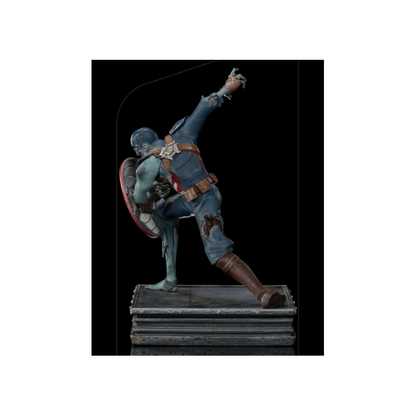 Iron Studios Marvel What If…? Captain America Zombie Art Scale 1/10 Statue