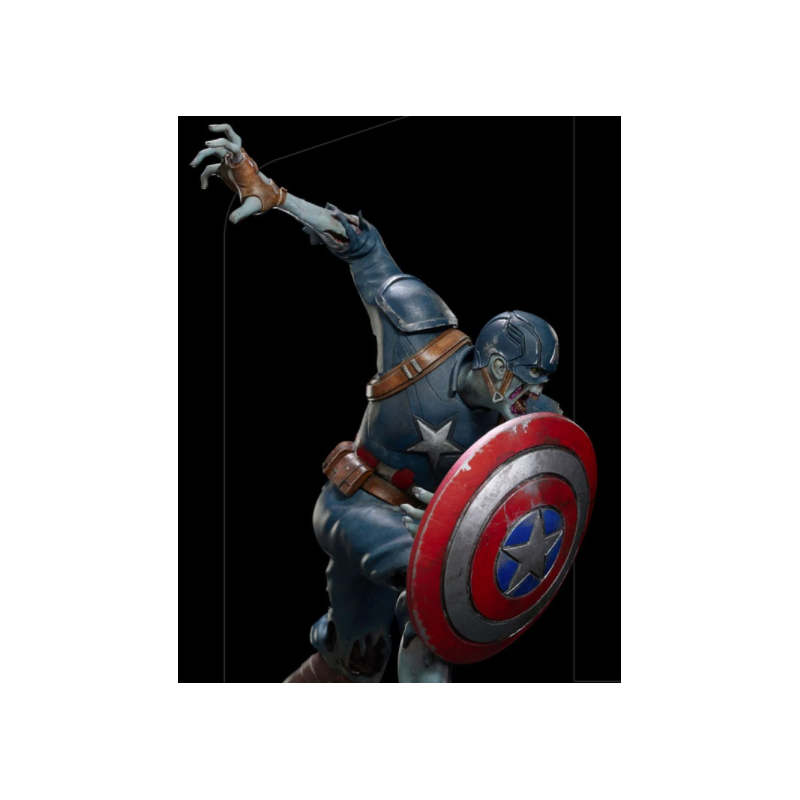 Iron Studios Marvel What If…? Captain America Zombie Art Scale 1/10 Statue