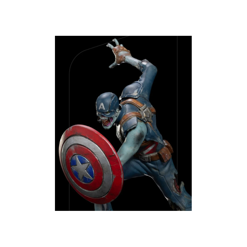 Iron Studios Marvel What If…? Captain America Zombie Art Scale 1/10 Statue