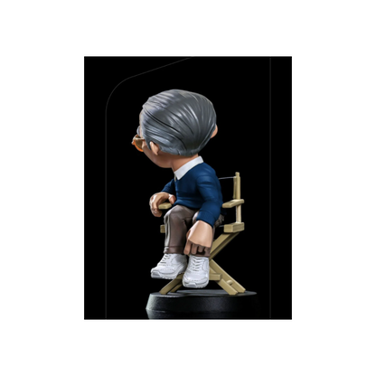 Iron Studios Marvel Stan Lee Blue POW! MiniCo Statue