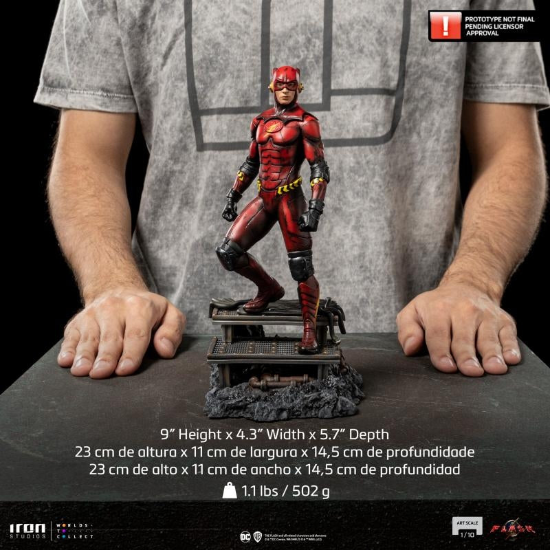 Iron Studios DC The Flash Movie Flash (Alternate Version) Art Scale 1/10 Statue
