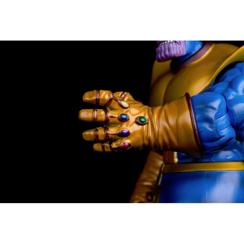 Diamond Select Toys Marvel Thanos with Removable Infinity Gauntlet and Unarticulated Death Select Action Figure