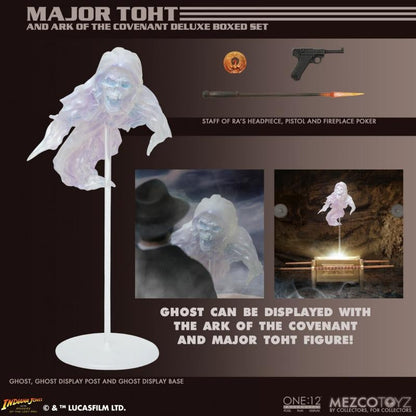 Mezco One:12 Collective Major Toht and Ark of the Covenant Deluxe Boxed Set
