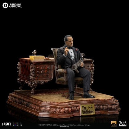 Iron Studios The Godfather Don Vito Corleone Deluxe Art Scale 1/10 Statue