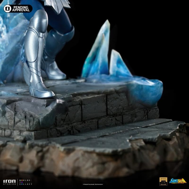 Iron Studios Saint Seiya Cygnus Hyoga Deluxe Art Scale 1/10 Statue