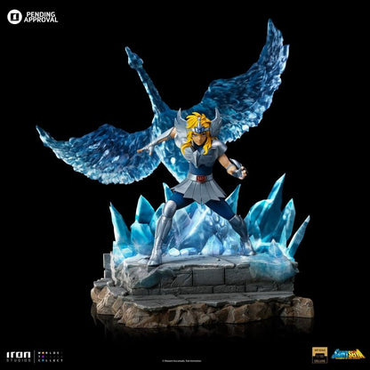 Iron Studios Saint Seiya Cygnus Hyoga Deluxe Art Scale 1/10 Statue