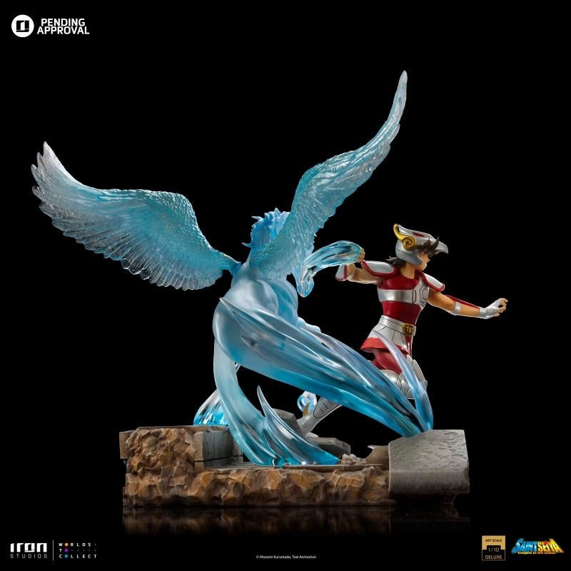 Iron Studios Saint Seiya Pegasus Seiya Deluxe Art Scale 1/10 Statue