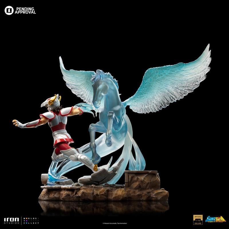 Iron Studios Saint Seiya Pegasus Seiya Deluxe Art Scale 1/10 Statue