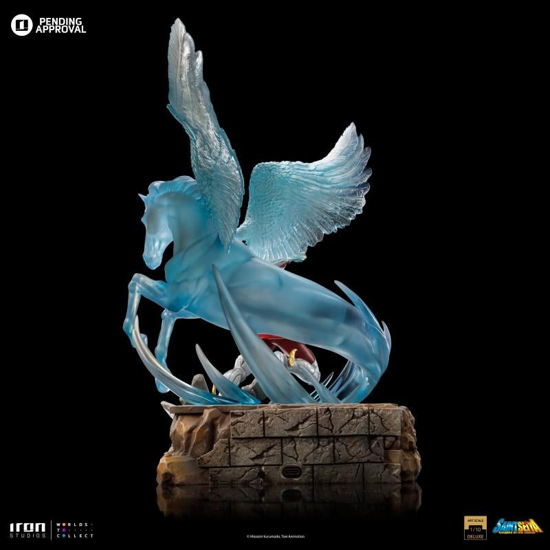 Iron Studios Saint Seiya Pegasus Seiya Deluxe Art Scale 1/10 Statue