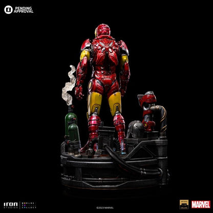 Iron Studios Marvel Deluxe Art Scale 1/10 IRON MAN UNLEASHED Statue