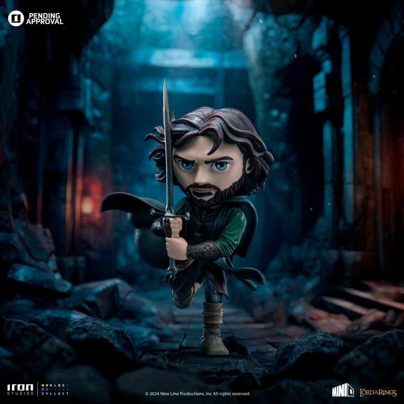 Iron Studios The Lord of the Rings Aragorn MiniCo Statue