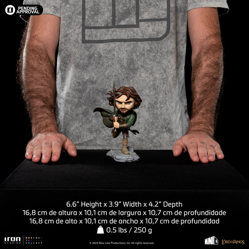 Iron Studios The Lord of the Rings Aragorn MiniCo Statue
