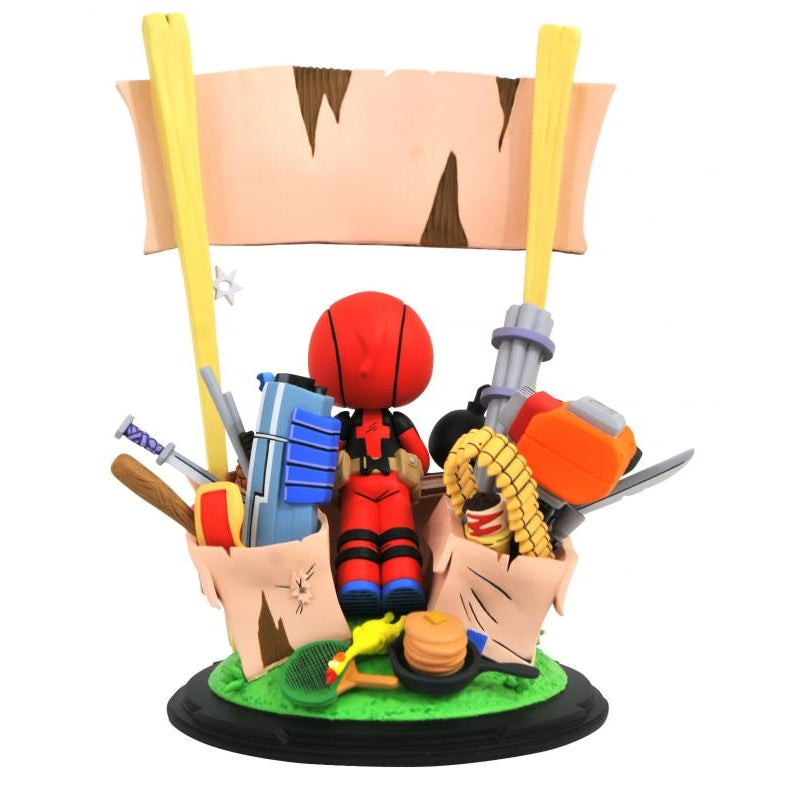 Diamond Select Toys Marvel Deadpool Merc for Hire Animated Style Statue