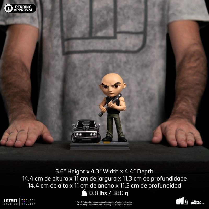 Iron Studios Fast & Furious Dominic Toretto MiniCo Statue