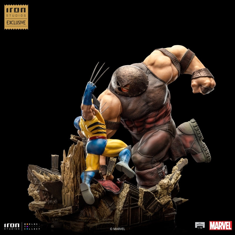 Iron Studios X-Men Wolverine vs Juggernaut BDS Art Scale 1/10 Statue