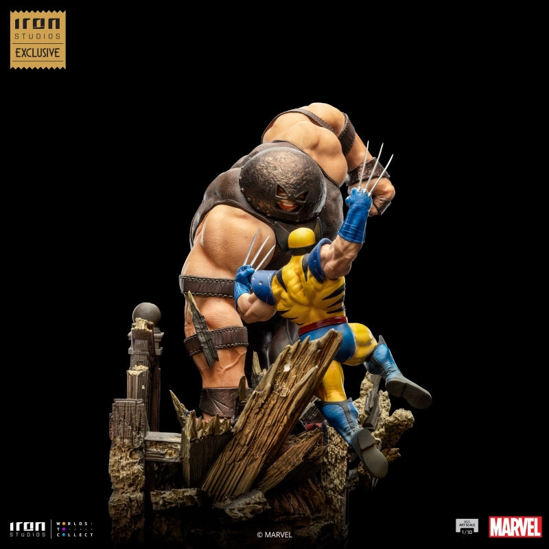 Iron Studios X-Men Wolverine vs Juggernaut BDS Art Scale 1/10 Statue