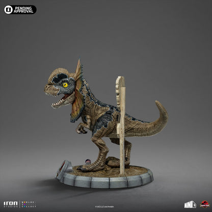 Iron Studios Jurassic Park Dilophosaurus Minico Statue
